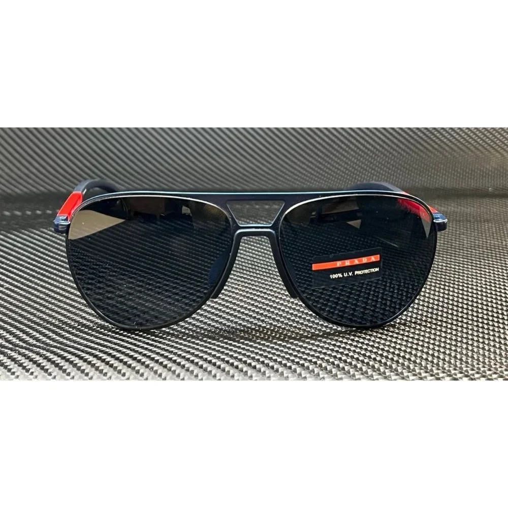 Prada Matte Blue 59mm Sunglasses